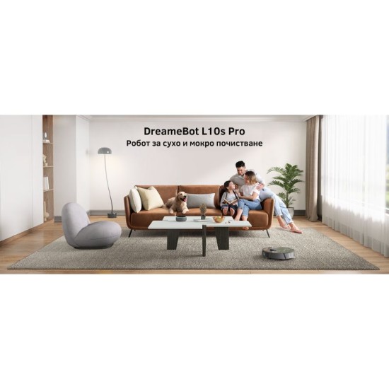 Робот прахосмукачка с функция за миене Dreame L10s Pro